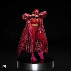 Ivy Park 2X leggings pants Heart collection snake python print--price fi…